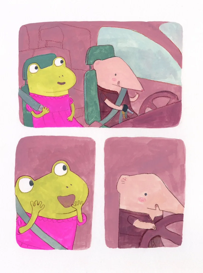 Frog and Shrew Take a Drive